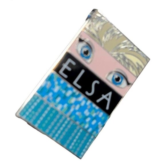 Disney Queen Elsa Trading Pin Frozen Eyes Brooch Lapel Pin Accessories Jewelry - Picture 1 of 6